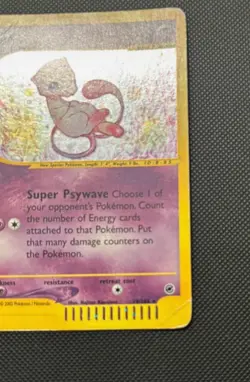 Pokemon Card- Mew-Expedition-Holo-19/165-Rare-ENG-Played - Image 4