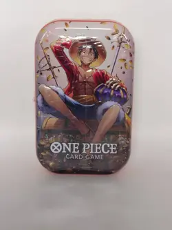 5x - ONE PIECE Card Game Tin Pack Set Vol.2 - Monkey D. Luffy Tin - 5 Tins Total - Image 3