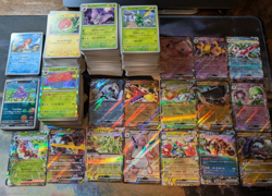 Pokemon Japanese card collection 600+ cards 32 Pokemon ex + 100 holo rares - Image 1