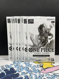One Piece Card Game Tournament Pack 2025 Vol. 2 Sealed x10 (1115) - Image 1