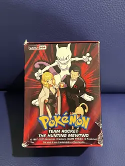 Pokemon Team Rocket Hunting Mewtwo Box 132 Card Set From Cards Top Peru Edition - Image 2