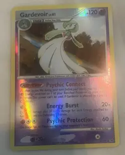 Gardevoir LV 61, Rare Platinum Reverse Holo Pokemon Card NM #8/127 - Image 1