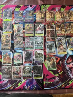 One Piece Card Lot Of 33 English - Image 1
