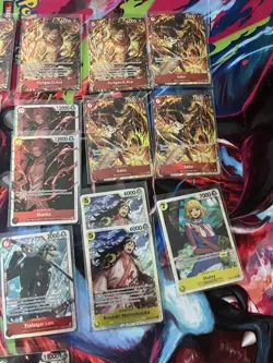 One Piece Card Lot Of 33 English - Image 5