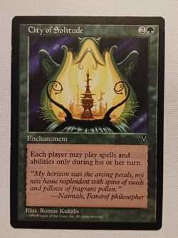 City of Solitude - Visions - MP - Magic the Gathering - MTG - Image 1