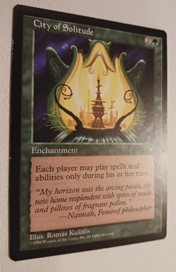 City of Solitude - Visions - MP - Magic the Gathering - MTG - Image 4