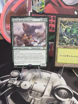 Surrak and Goreclaw MAGIC THE GATHERING LP REG PLUS VINTAGE URZAS SAGA FOREST - Image 1