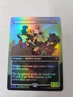Kinsbaile Cavalier Borderless FOIL MTG ECL Special Guest Nm/M *ON HAND* - Image 1