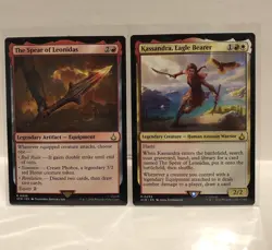 Kassandra, Eagle Bearer & The Staff of Leonidas (Non-foil) Assassin's Creed MTG - Image 1