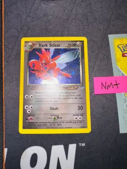 Dark Scizor 9/105 Neo Destiny Unlimited Holo 2002 309 💎NM+💎 - Image 2
