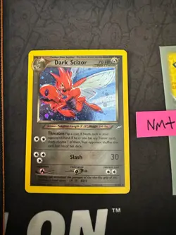 Dark Scizor 9/105 Neo Destiny Unlimited Holo 2002 309 💎NM+💎 - Image 4