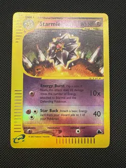 Starmie 30/144 Skyridge Reverse Holo - Vintage Pokemon TCG E Reader - Image 1