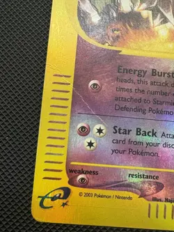 Starmie 30/144 Skyridge Reverse Holo - Vintage Pokemon TCG E Reader - Image 2