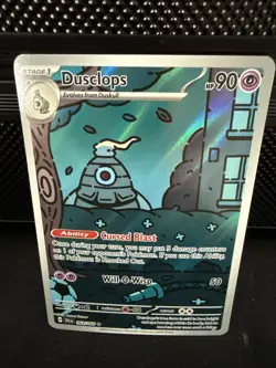 Pokemon TCG Dusclops 069/064 Shrouded Fable Holo Illustration Rare - Image 1
