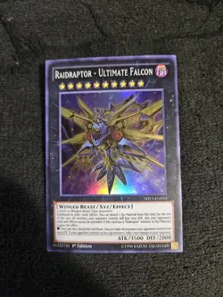 1x Raidraptor - Ultimate Falcon - SHVI-EN053 - Super Rare - 1st Ed - Yugioh! - Image 1