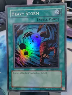 YuGiOh! Heavy Storm MRD-E142 Super Rare LP* - Image 1