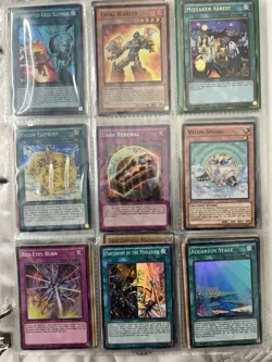 Yu-Gi-Oh! TCG Binder Collection Lot Various Sets and Rarities 1st Edition Holos - Image 5