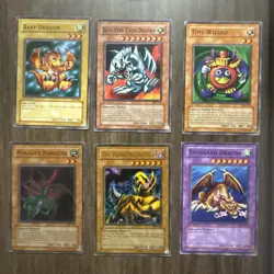 Yu-Gi-Oh! TCG Vintage 1996 - Six Card Lot ( Holo / 1st Edition) - Image 1