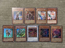 Yu-Gi-Oh TCG Vintage Card Lot of 9 Holos 1st Edition/Limited/Unlimited - Image 1
