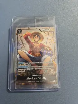 One Piece CCG Monkey.D.Luffy P075 - Image 1