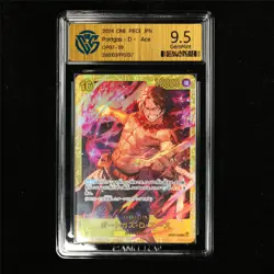 CCG 9.5 GemMint 2024 One Piece JPN Portgas D.Ace OP07-119 SEC - Image 2