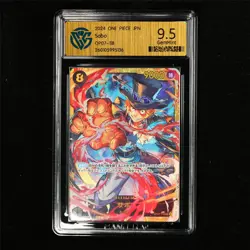 CCG 9.5 GemMint 2024 One Piece JPN Sabo OP07-118 SEC - Image 2