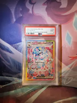Pokemon TCG Sylveon ex 156/131 Prismatic Evolutions PSA 9 Mint Graded SIR - Image 3