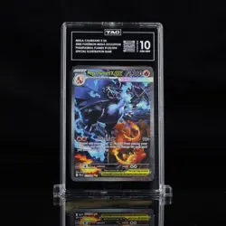 Mega Charizard X EX SIR 125/094 TAG 10 (965) 2025 Pokemon Phantasmal Flames - Image 2