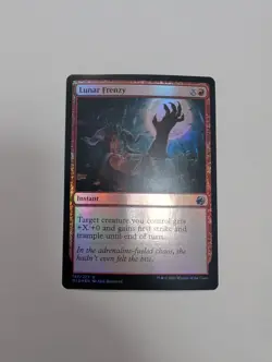 MTG - Lunar Frenzy (Foil) - Innistrad Midnight Hunt NM/M Condition - Image 1