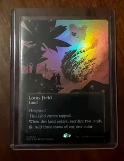 Lotus Field (0068) (Borderless) Edge of Eternities: Stellar Sights Foil - Image 1