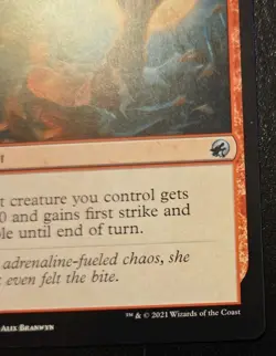 Lunar Frenzy 147/277 Uncommon Innistrad: Midnight Hunt Magic: The Gathering - Image 5