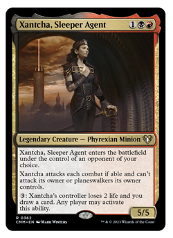 MTG - 1 x Xantcha, Sleeper Agent - Rare - Commander Masters (CMM) - M/NM - Image 1