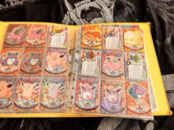RARE Nintendo Pokemon TCG Pikachu 2-Ring 9-Pocket Hardcover Binder Vintage - Image 4