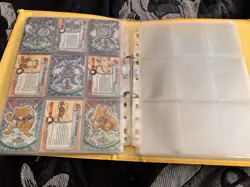 RARE Nintendo Pokemon TCG Pikachu 2-Ring 9-Pocket Hardcover Binder Vintage - Image 5