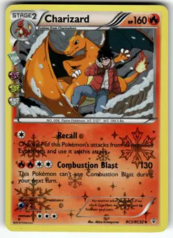 Charizard RC5/RC32 Generations: Radiant Collection LP+ Pokemon Card TCG - Image 1