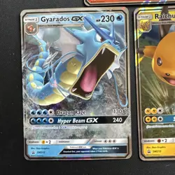 Pokemon GX Charizard, Gyarados, Raichu SM211, SM212, SM213 Mint Condition - Image 2