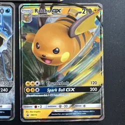 Pokemon GX Charizard, Gyarados, Raichu SM211, SM212, SM213 Mint Condition - Image 3