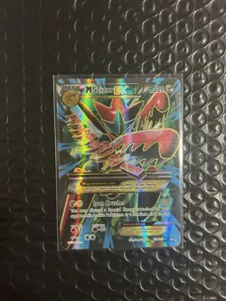 Pokemon TCG M Scizor EX Full Art Ultra Rare 120/122 Breakpoint Mega Holo English - Image 1
