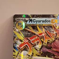 Pokemon M Gyarados EX Full Art Ultra Rare Mega 27/122 Breakpoint Holo English - Image 2