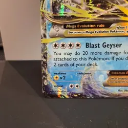 Pokemon M Gyarados EX Full Art Ultra Rare Mega 27/122 Breakpoint Holo English - Image 5
