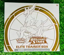 Pokemon Brilliant Stars Elite Trainer Box ETB Sealed Arceus - Image 1