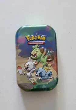 Pokemon TCG Celebrations Mini Tin (Grookey, Scorbunny, Sobble) (No Cards) - Image 3