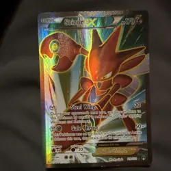 Pokemon TCG Scizor EX Breakpoint 119/122 Full Art Ultra Rare Holo 170 HP Basic - Image 1