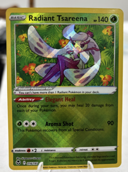 Pokemon Silver Tempest Radiant Tsareena 16/195 - Image 1