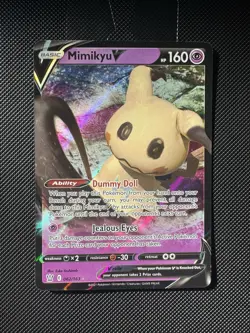 Mimikyu V - 062/163 Battle Styles Ultra Rare Pokemon - NM/MINT - Image 1