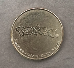Vintage Pokemon TCG Lugia Token Coin Nintendo/CR/GF - Image 2