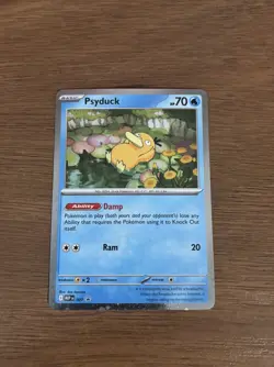 Pokemon TCG Psyduck Mega Evolutions Black Star Promo Card 007 Near Mint 🔥 - Image 1