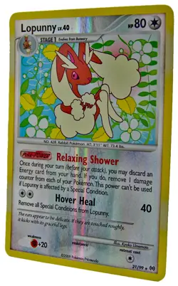 Lopunny 21/99 Reverse Holo Rare Platinum Arceus NM With eBay Shipping - Image 1
