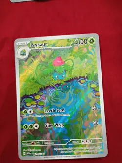 Ivysaur SIR (167/165 Scarlet & Violet Pokemon 151) - Holo Near Mint - Image 1