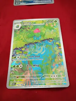 Ivysaur SIR (167/165 Scarlet & Violet Pokemon 151) - Holo Near Mint - Image 2